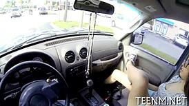 Teen Ava Taylor Titan Works the Street for Money.