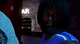 Blacked white girl hard fucked by black man