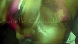 A bumpy car ride made her so horny she used her vibrator to cum