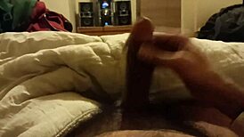 rishi bhardwaja plays with his cock late at night for you