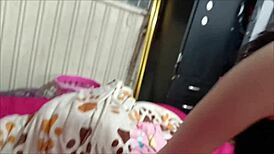 stepsister visits last long with stepdad.