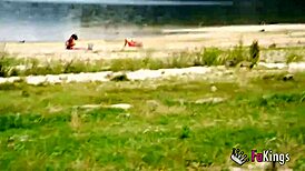 Luna Black X Gets Fucked On The Beach