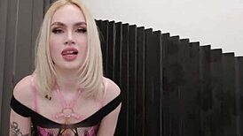 Greta Foss Feels Intense Pleasure In 4on1 Monster Cock Gangbang