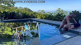 Hey, check out this outdoor anal and blowjob action in costa rica with moaning and creampie! 🌴