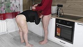 Milf waited for anal sex and got a cock in a big ass