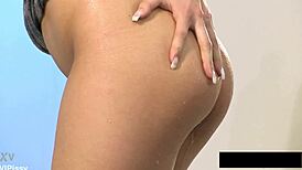 naughty adele getting drenched in piss and cum