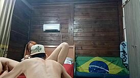 friend catches me masturbating in room and fucks me 😈