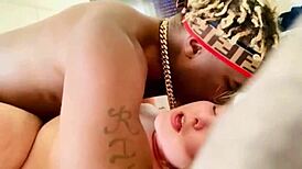 Youngstarbrazy fucks passionately in missionary!