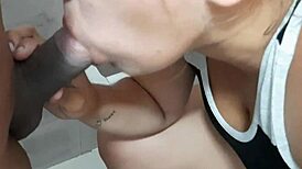 homemade porn with horny stepsister in shower