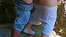 The Intense Joy Of Fucking Behind An Abandoned House On New Year's