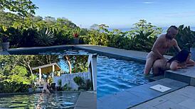 Hey, check out this outdoor anal and blowjob action in costa rica with moaning and creampie! 🌴