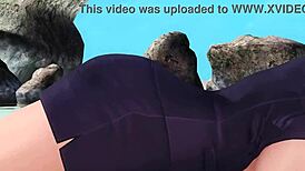 mysterious beach posing session revealed