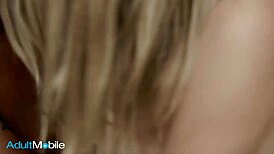 Adultmobile - pussy licking turns into passionate scissoring as both blondes moan loudly with pleasure.