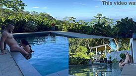 Hey, check out this outdoor anal and blowjob action in costa rica with moaning and creampie! 🌴