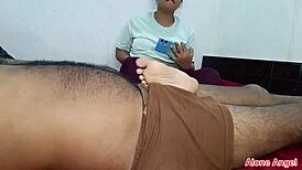 Beautiful Teen Seduces Step-Father for Bedroom Fucking