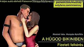 i give jerk off instructions to my sister in bikini hungarian asmr