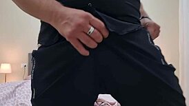 i'm ripping panties and spitting on my big italian cock