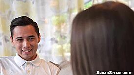 teen josie tucker enjoys hard big cock in various positions