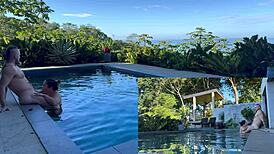 Hey, check out this outdoor anal and blowjob action in costa rica with moaning and creampie! 🌴