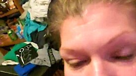 Divinity gives a deepthroat cum covered facial