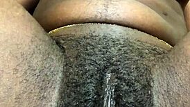 Babe's Wet Big Pussy Gets Creampie Orgasm