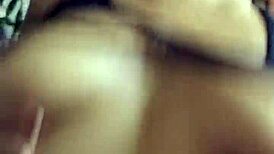 I couldn't hold back and made my hairy wife sit