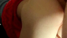 i bent over, he fucked my pussy wildly, now it's swollen and sticky with cum