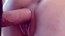 Japanese stepdaughter in doggy position. feeling intense pleasure with daddy