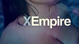 Ebony Beauty Experiences Leg-Shaking Orgasm During Anal