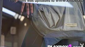 sexy black teen model antoinette exposes amazing natural body