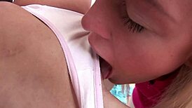 lesbian workout babes eat pussy before work out