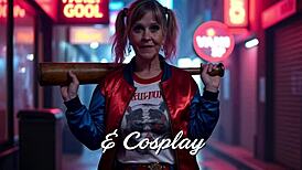 Granny nurse tries historical toy.