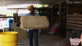 naughty cowgirls nina kayy riding big black cocks?