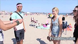 kissing prank compilation that turned sexual, easy to get girls in la hd