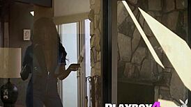 sexy black teen model antoinette exposes amazing natural body