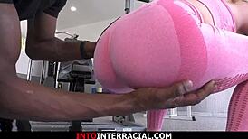 I wasn't expecting my boss's busty wife to fuck me so hard.