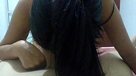 Deepthroat Cuck Teasingly Before Amazon Position Fuck.