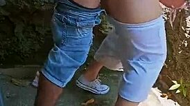 The Intense Joy Of Fucking Behind An Abandoned House On New Year's