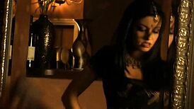 Bolly Babe Strips Sensually in Exotic Dance