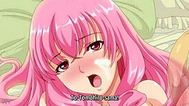 anime group scene with three characters