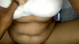 Indian Maid Rides Owner In Bathroom