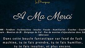 French Femdom Goddess Gives Detailed Dirty Talk Jerk Off Instructions in ASMR Audio