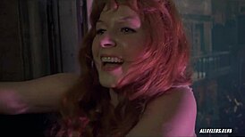 Halina Kowalska exposes her big tits in a nude handjob scene at the sanatorium pod klepsydra.