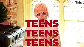 ellie shou fucks herself in uniform