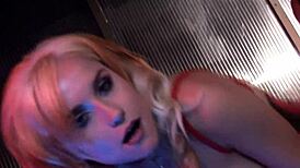 BDSM fetish threesome featuring Romana Ryder 😈