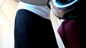 Amonwan was looking so sexy while spying with the hidden cam.