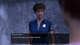 Redhead Prisoner Engages in Shaved Pussy Masturbation and Fingering During Prison Life Roleplay Part 1