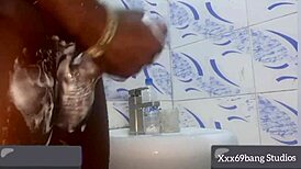 watch this hot teen 18+ pleasuring herself in the shower