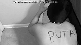 SEXY ROXY IS A TOTAL SEX SLAVE WATCH AS SHE IS PUT ON A LEASH LIKE A GOOD WHORE LA PUTITA DE ROXY LE ENCANTA SER SUMISA PARA SU AMOR OBSERVEN COMO LE PONEN EL COLLAR DE PERRA