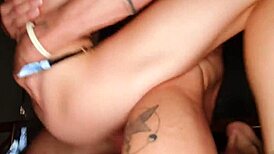 Blonde Rails Beau In Creampie Action